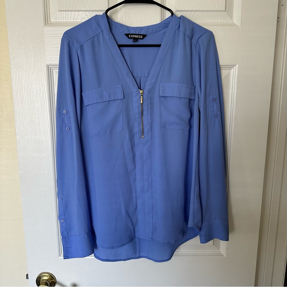 Express lavender Portofino shirt medium